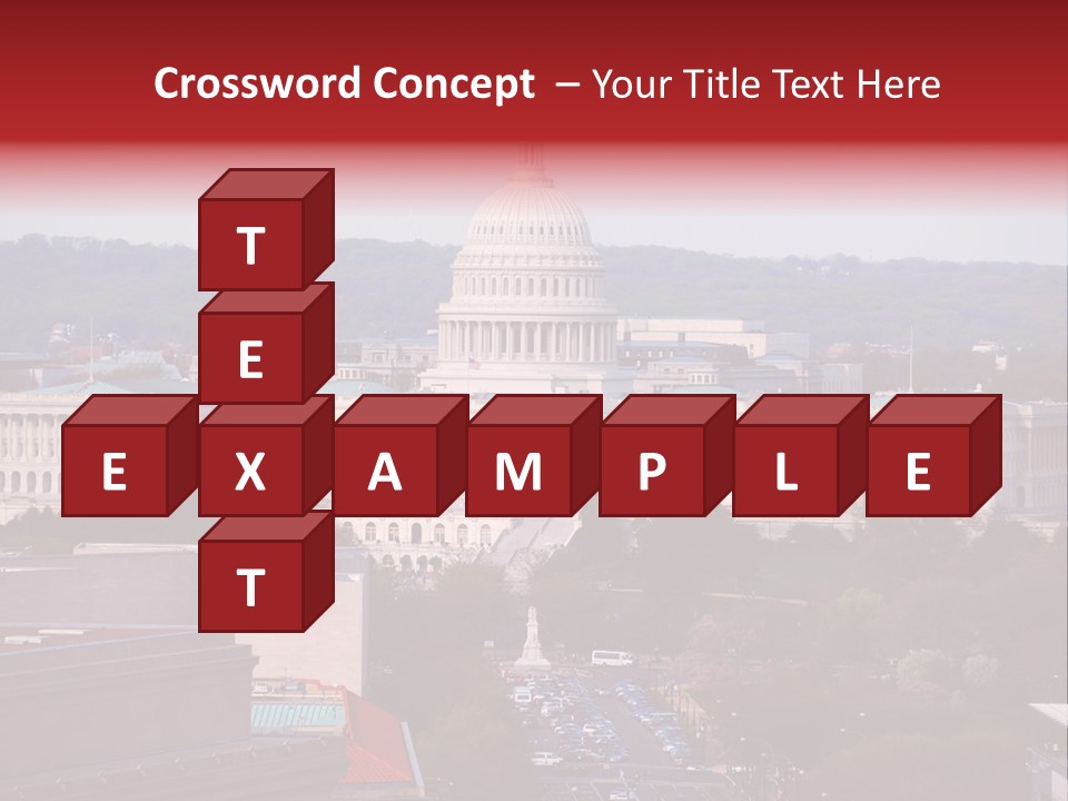 Symbol Congress Government PowerPoint Template