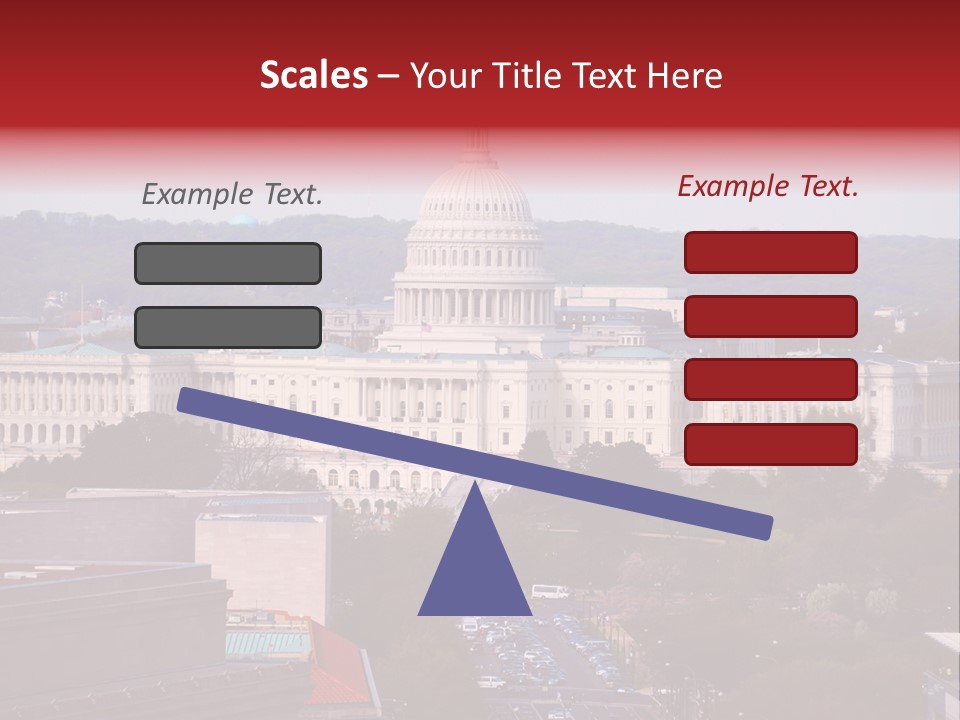 Symbol Congress Government PowerPoint Template