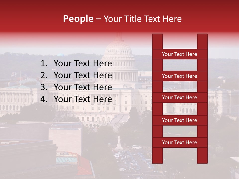 Symbol Congress Government PowerPoint Template
