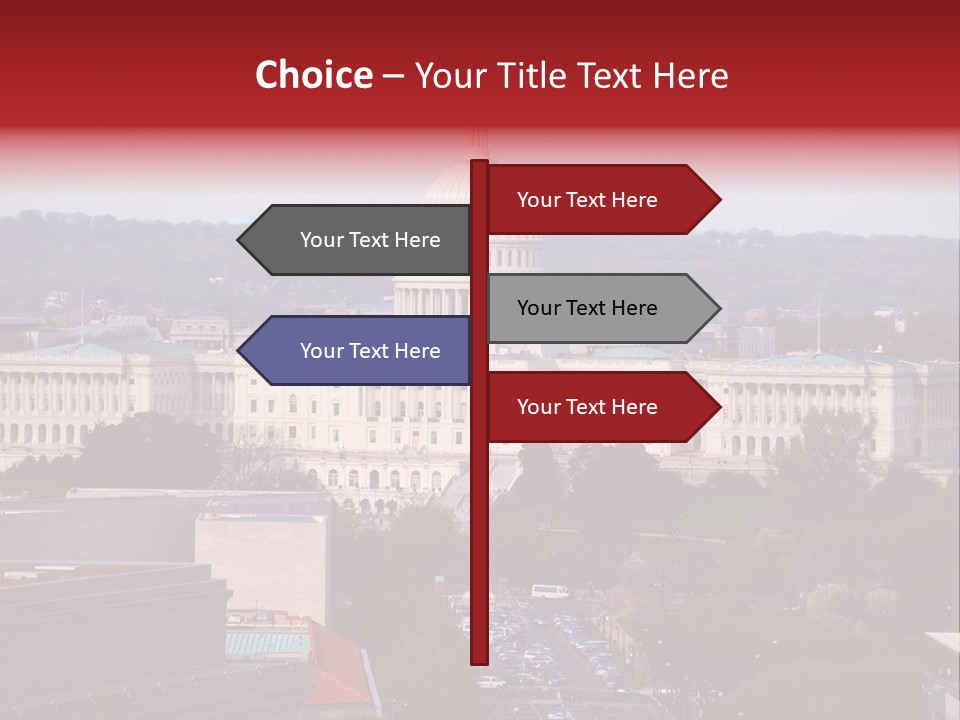 Symbol Congress Government PowerPoint Template