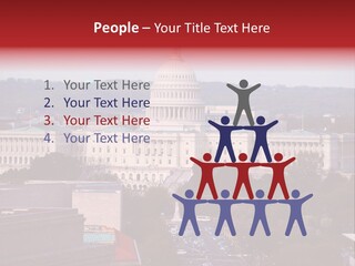 Symbol Congress Government PowerPoint Template