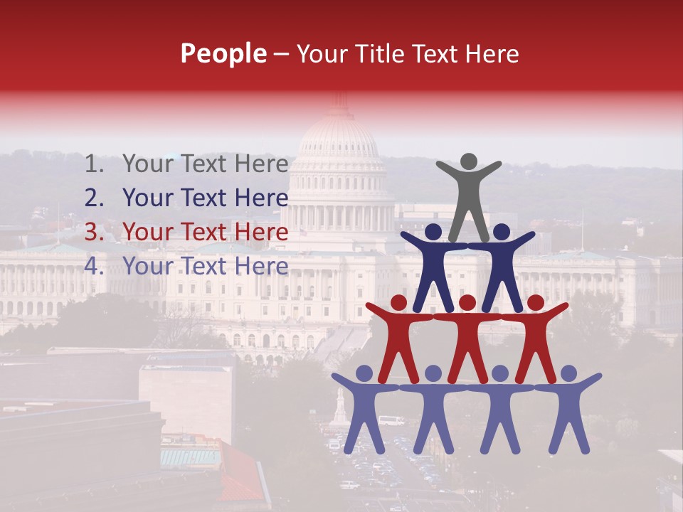 Symbol Congress Government PowerPoint Template