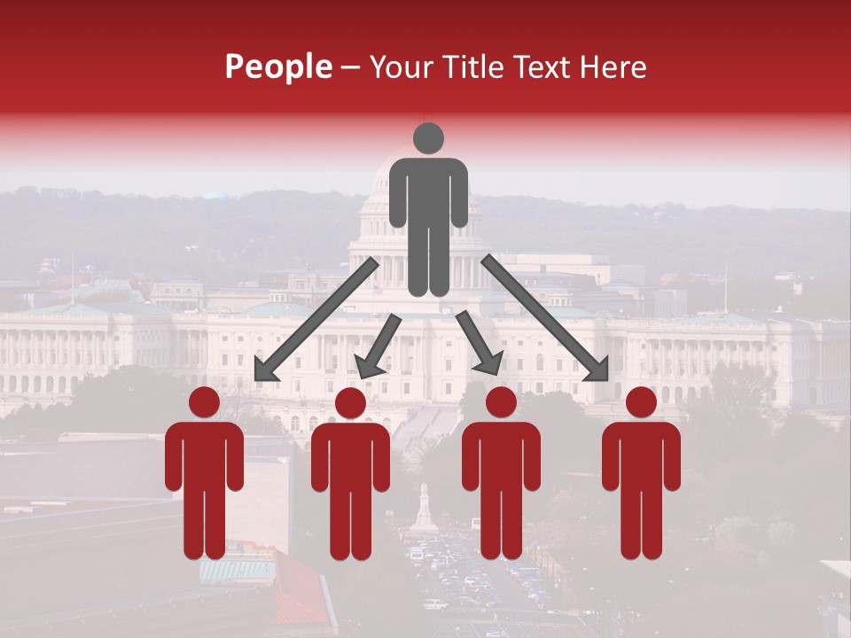 Symbol Congress Government PowerPoint Template