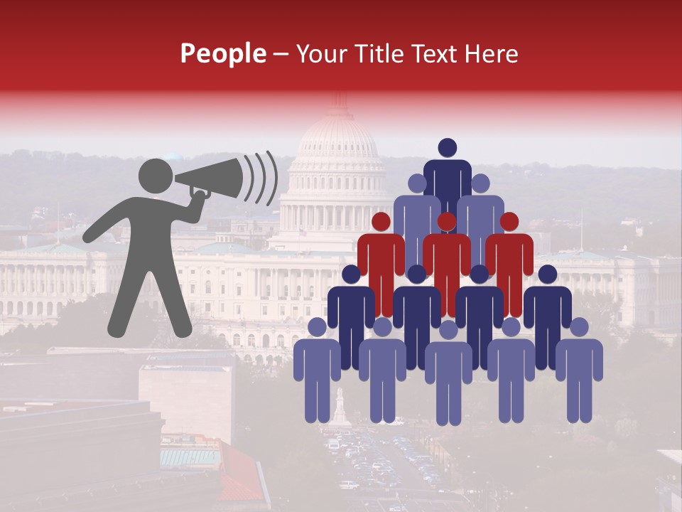 Symbol Congress Government PowerPoint Template