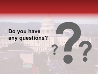 Symbol Congress Government PowerPoint Template