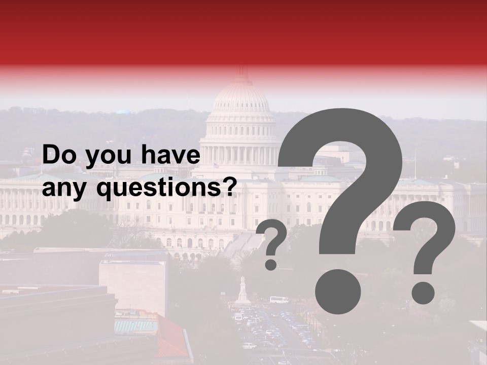 Symbol Congress Government PowerPoint Template