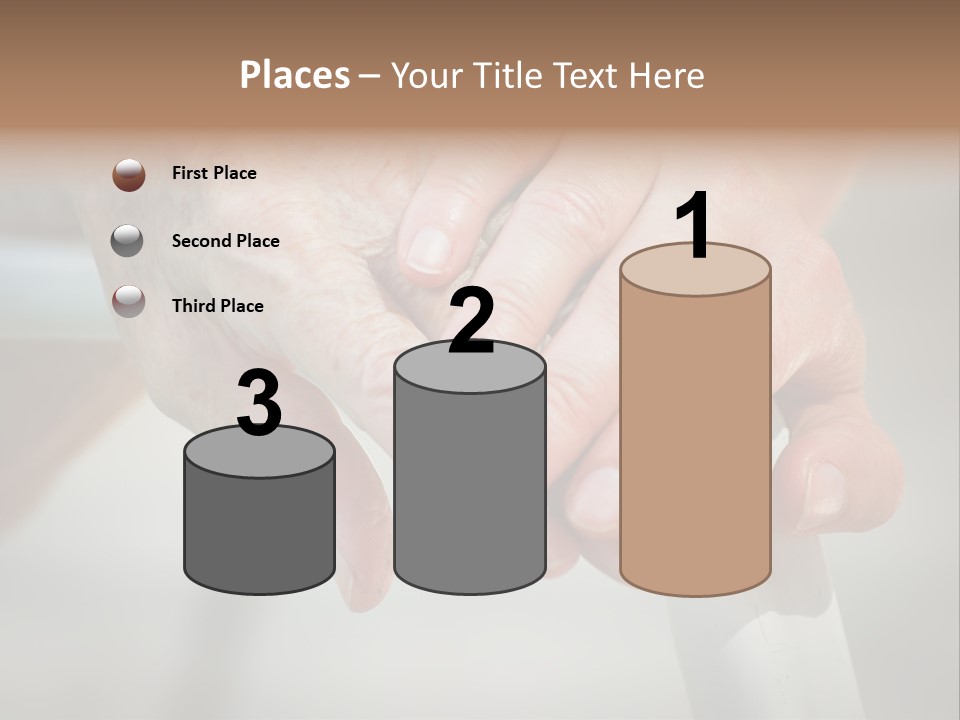 Thumb Grandmother Grandma PowerPoint Template