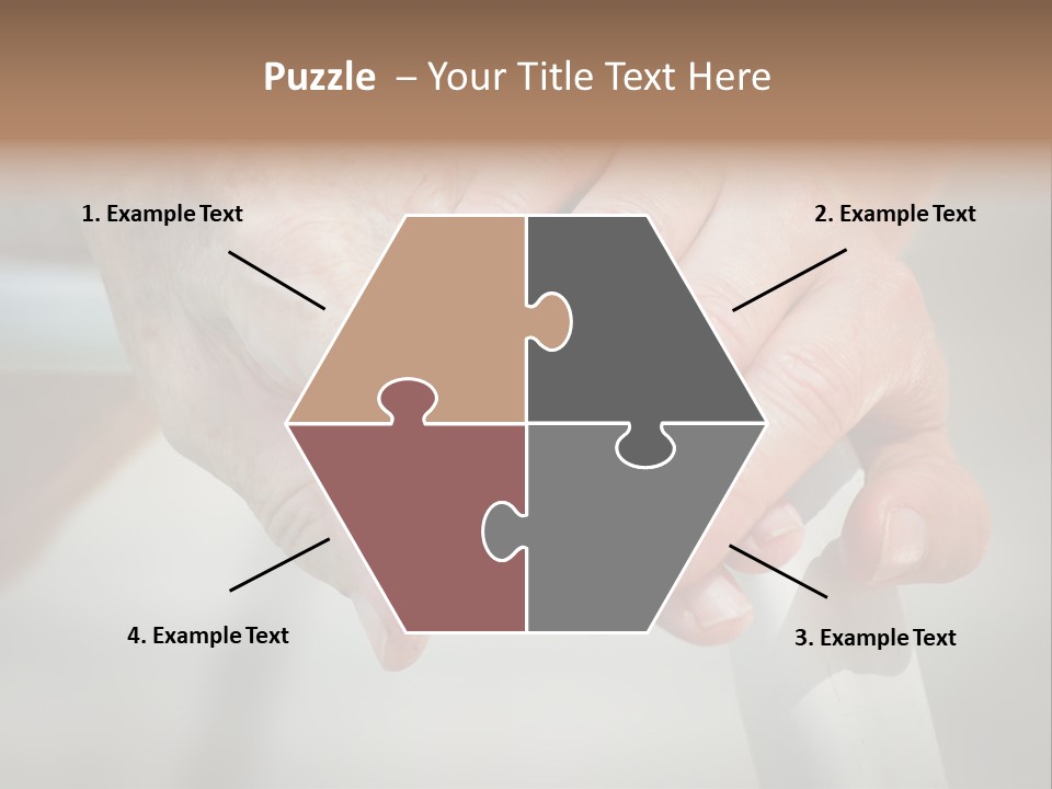 Thumb Grandmother Grandma PowerPoint Template