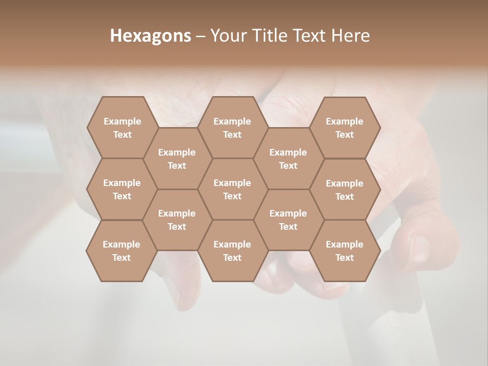 Thumb Grandmother Grandma PowerPoint Template