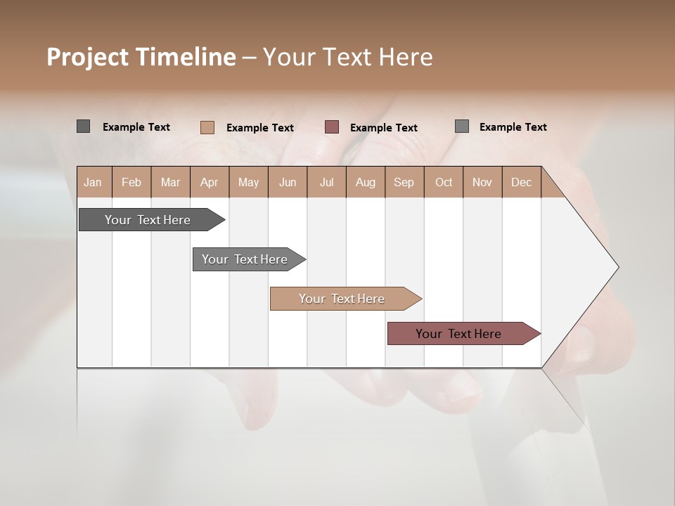 Thumb Grandmother Grandma PowerPoint Template