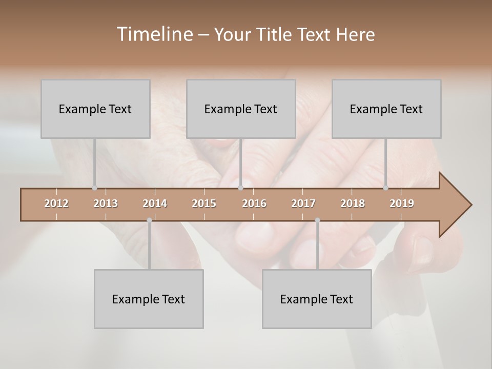 Thumb Grandmother Grandma PowerPoint Template