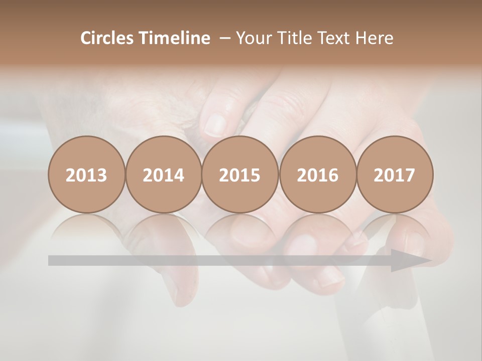 Thumb Grandmother Grandma PowerPoint Template