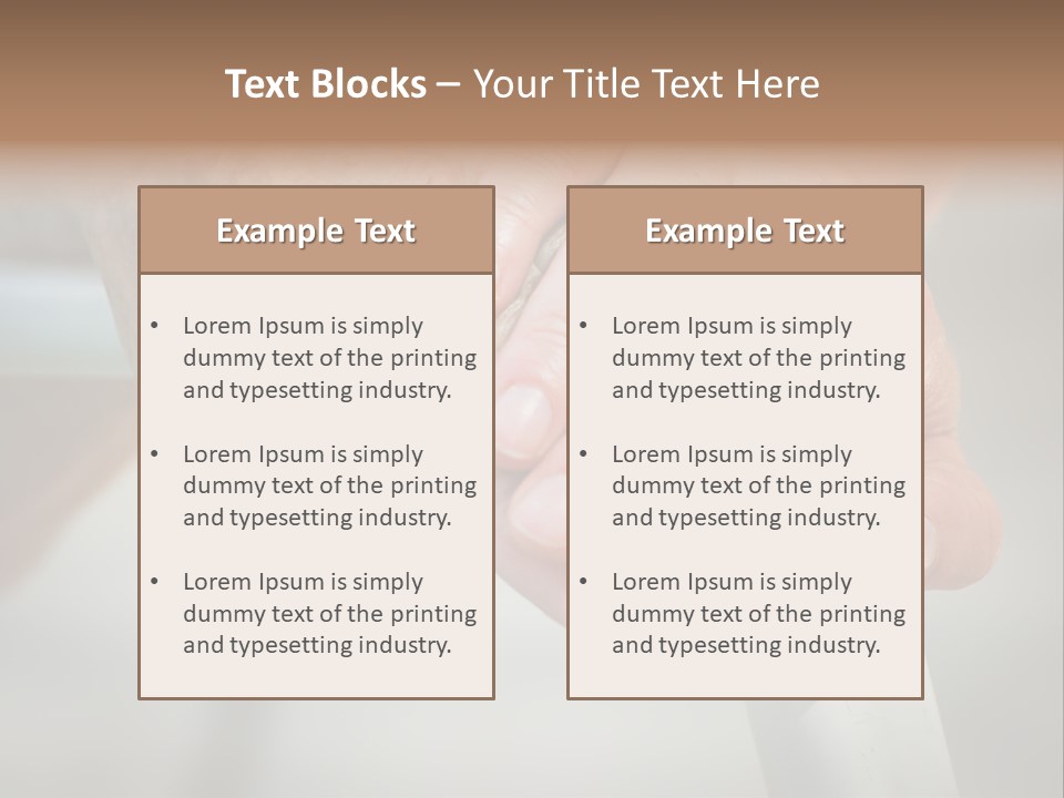 Thumb Grandmother Grandma PowerPoint Template
