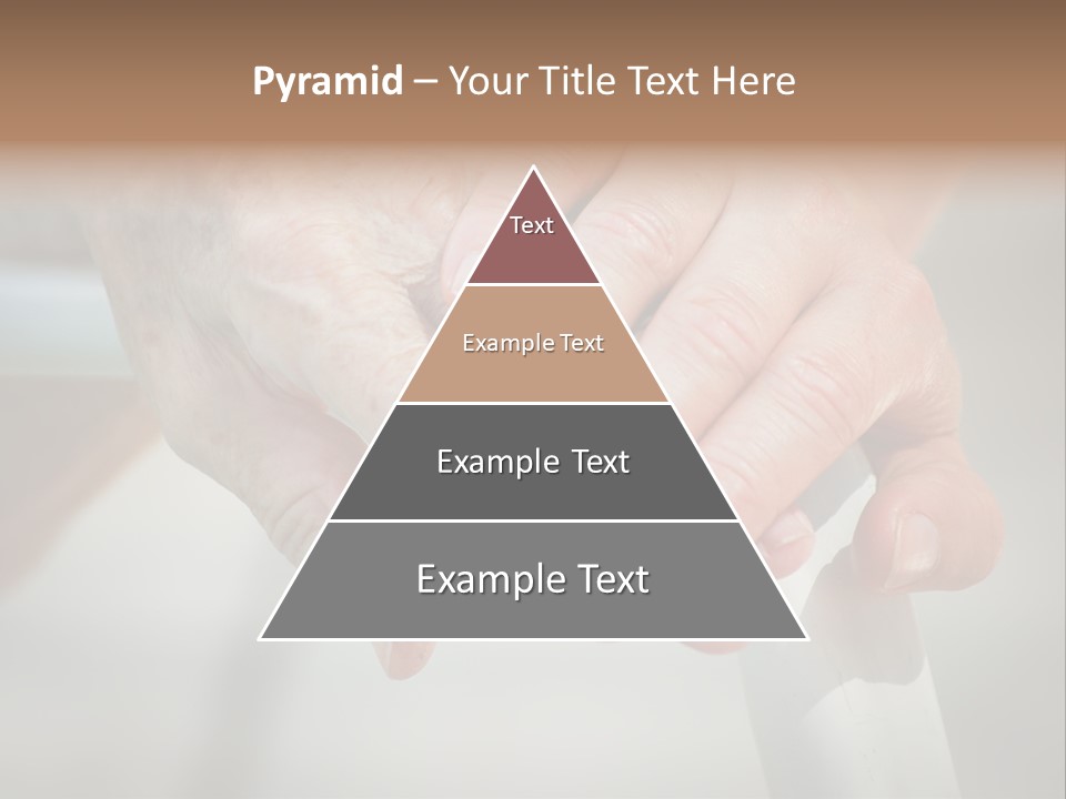 Thumb Grandmother Grandma PowerPoint Template