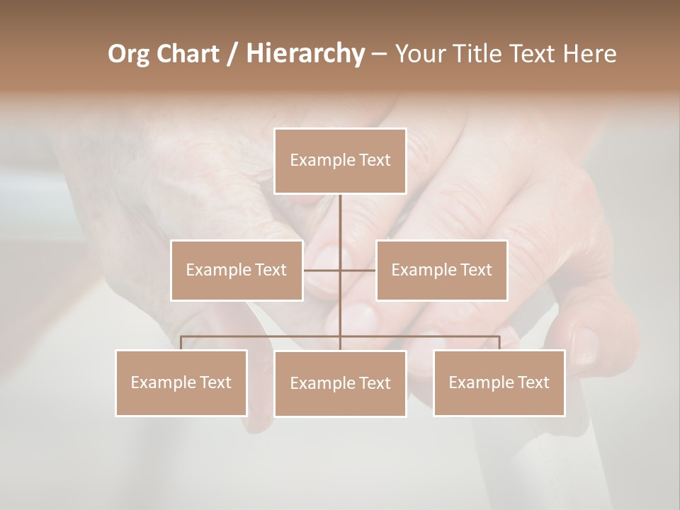 Thumb Grandmother Grandma PowerPoint Template