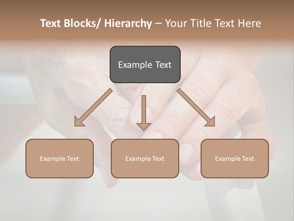 Thumb Grandmother Grandma PowerPoint Template
