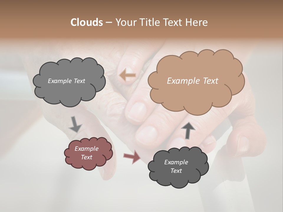 Thumb Grandmother Grandma PowerPoint Template