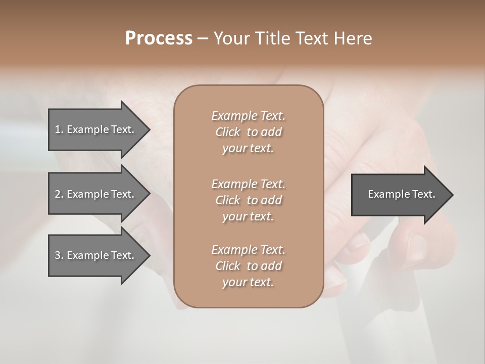 Thumb Grandmother Grandma PowerPoint Template