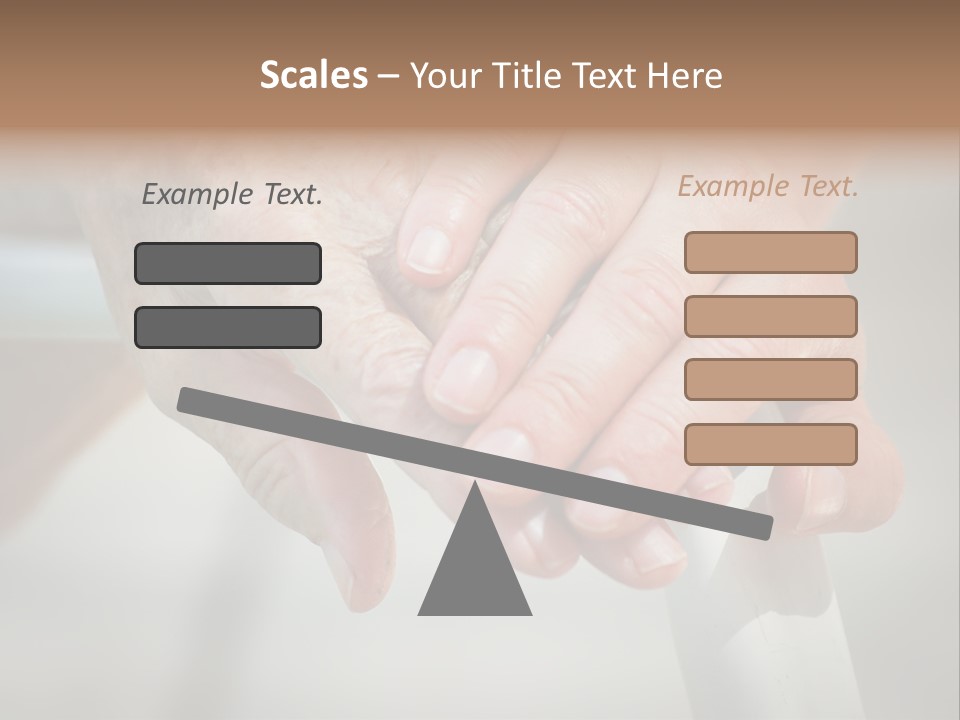 Thumb Grandmother Grandma PowerPoint Template