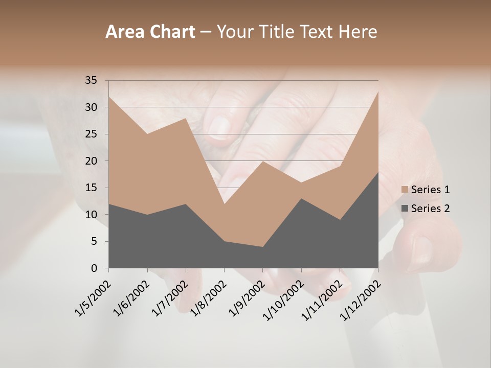 Thumb Grandmother Grandma PowerPoint Template