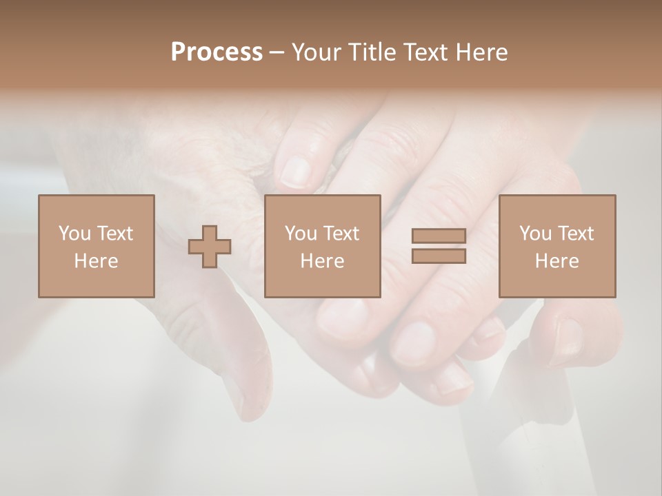 Thumb Grandmother Grandma PowerPoint Template