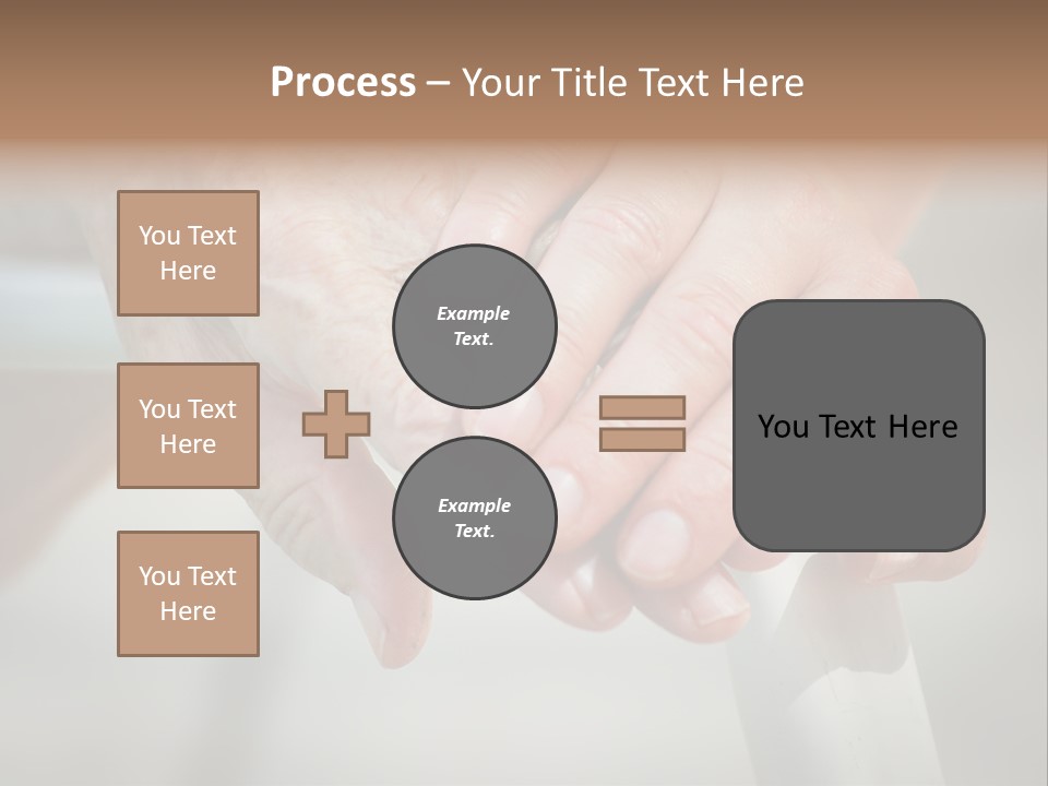 Thumb Grandmother Grandma PowerPoint Template