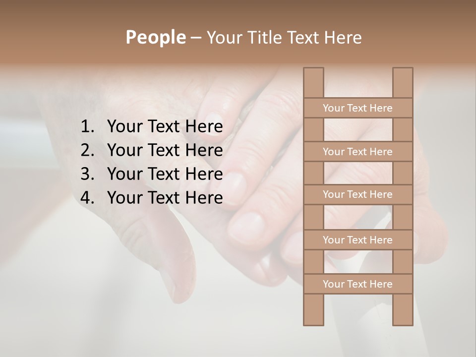 Thumb Grandmother Grandma PowerPoint Template