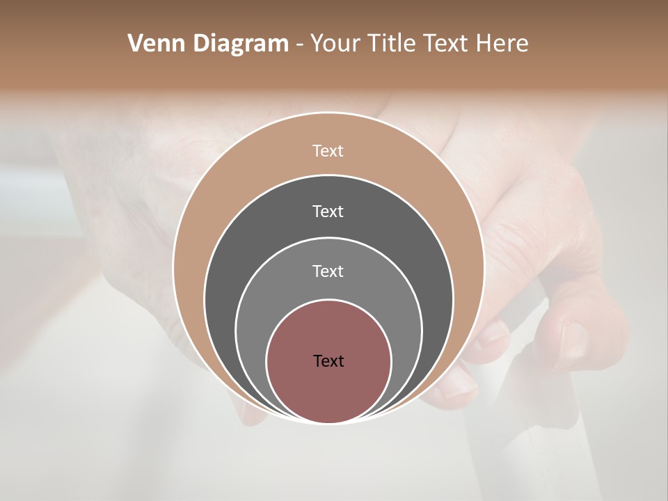 Thumb Grandmother Grandma PowerPoint Template