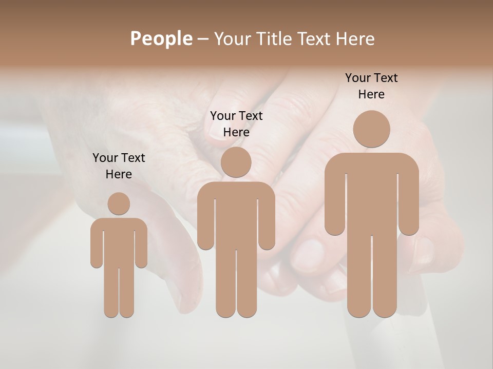 Thumb Grandmother Grandma PowerPoint Template