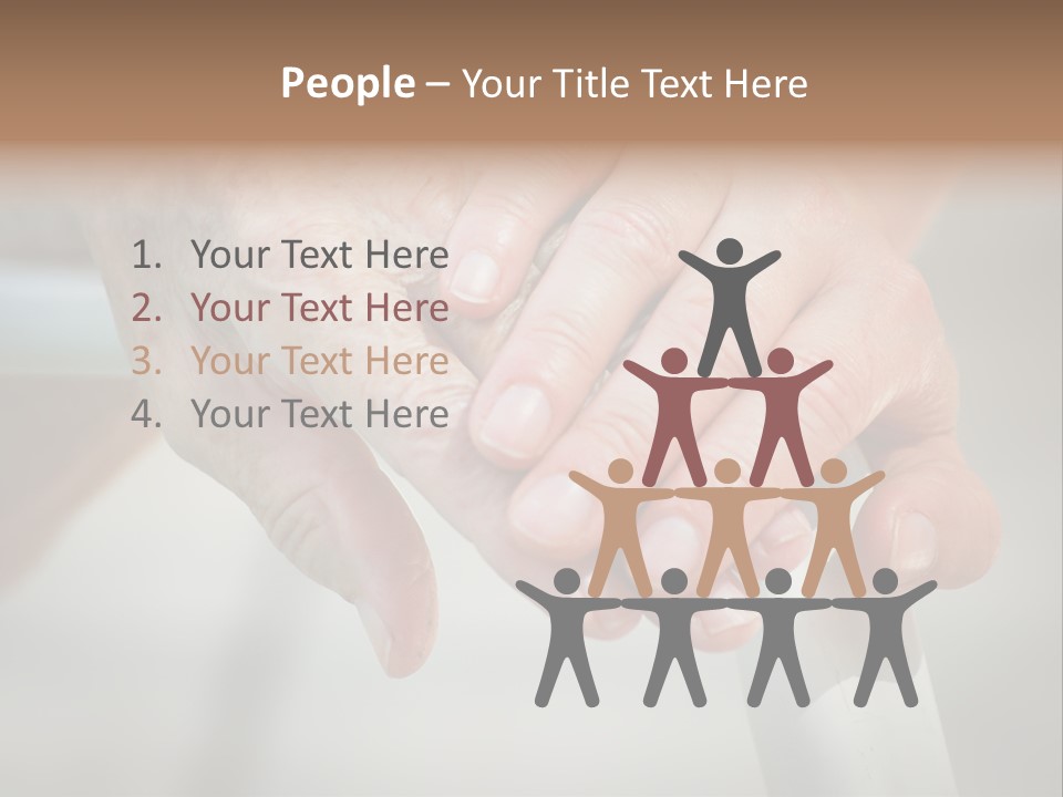 Thumb Grandmother Grandma PowerPoint Template