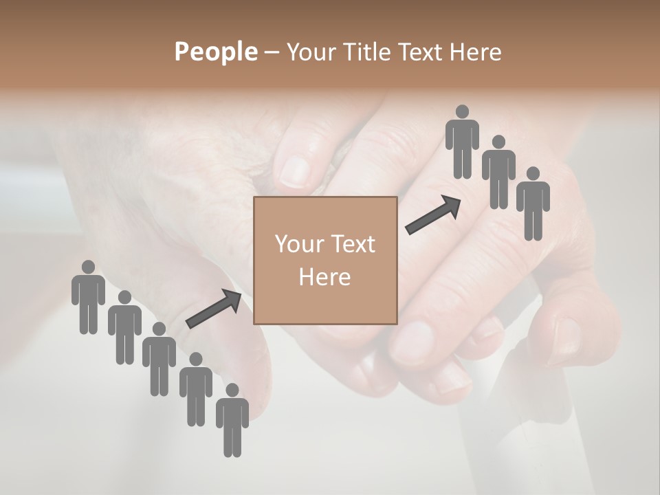 Thumb Grandmother Grandma PowerPoint Template