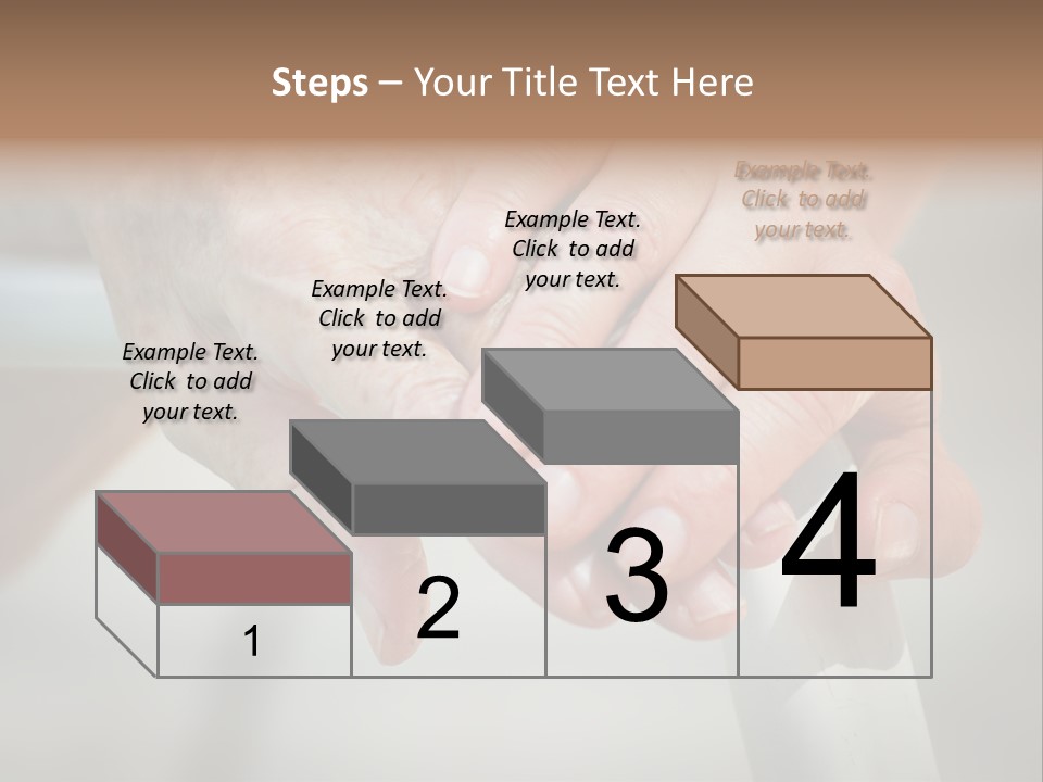 Thumb Grandmother Grandma PowerPoint Template