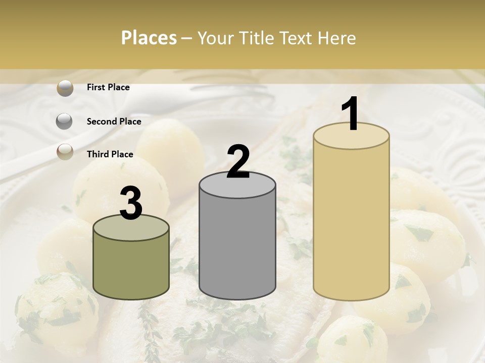 Recipe Sole Healthy PowerPoint Template