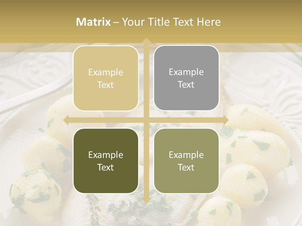 Recipe Sole Healthy PowerPoint Template