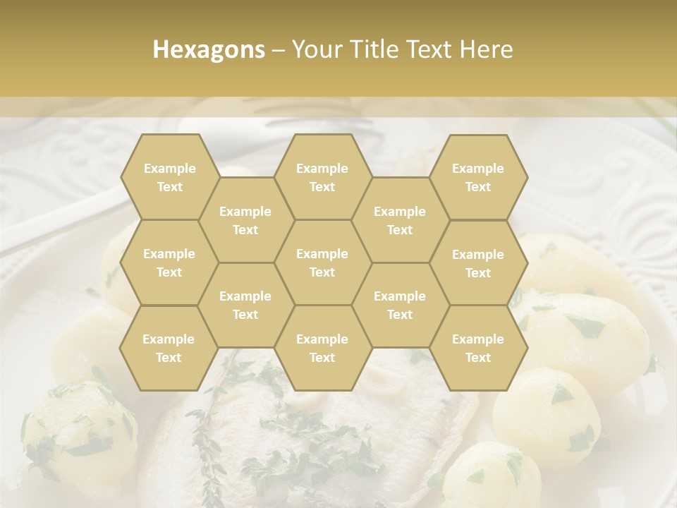 Recipe Sole Healthy PowerPoint Template