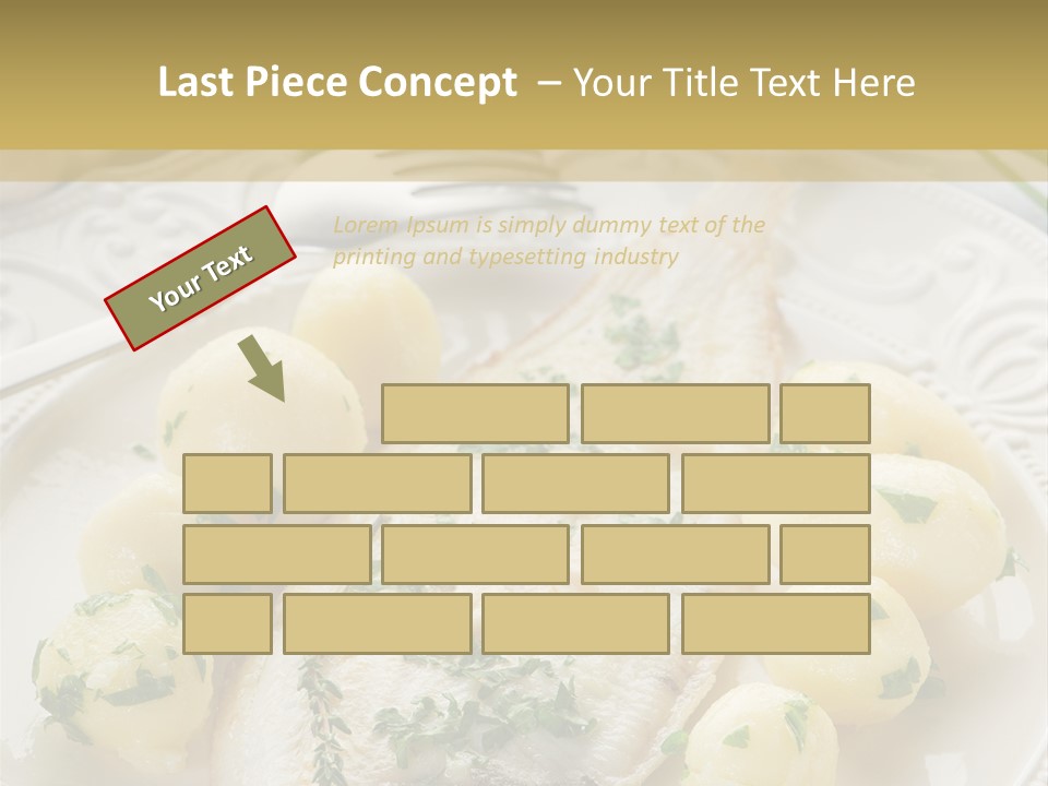 Recipe Sole Healthy PowerPoint Template