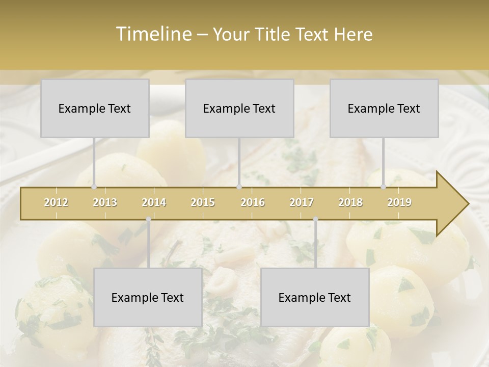 Recipe Sole Healthy PowerPoint Template