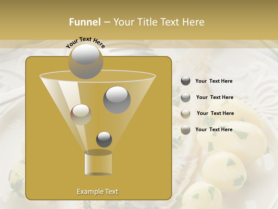 Recipe Sole Healthy PowerPoint Template
