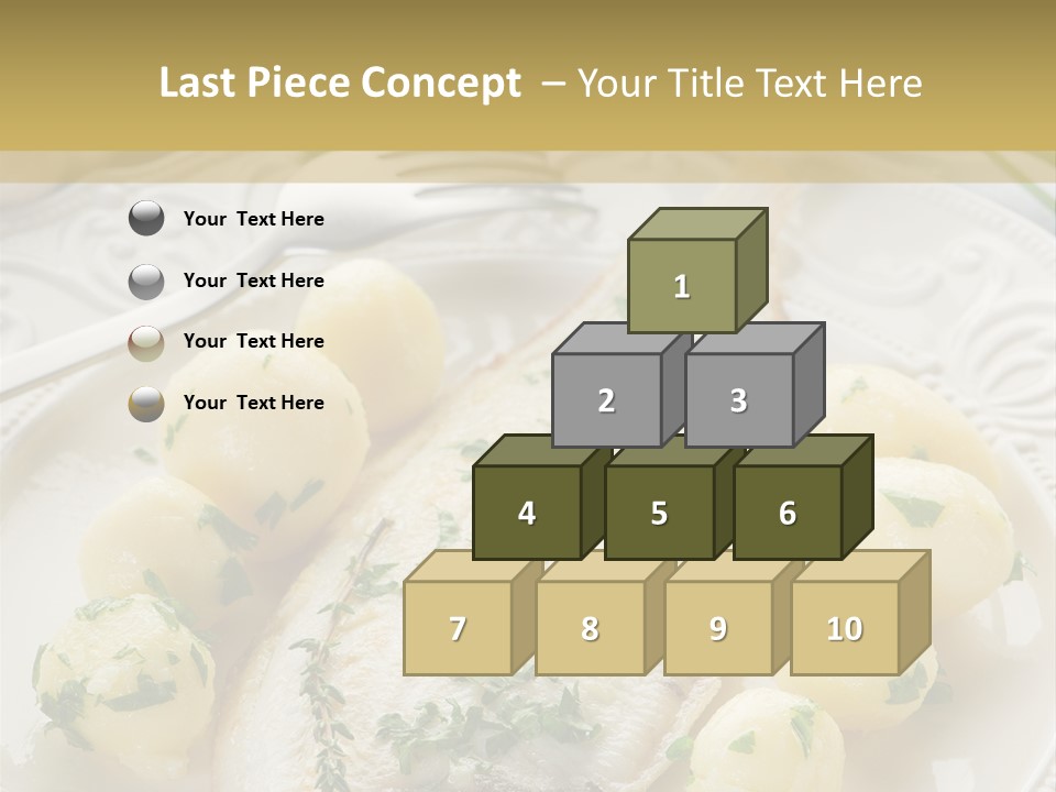 Recipe Sole Healthy PowerPoint Template