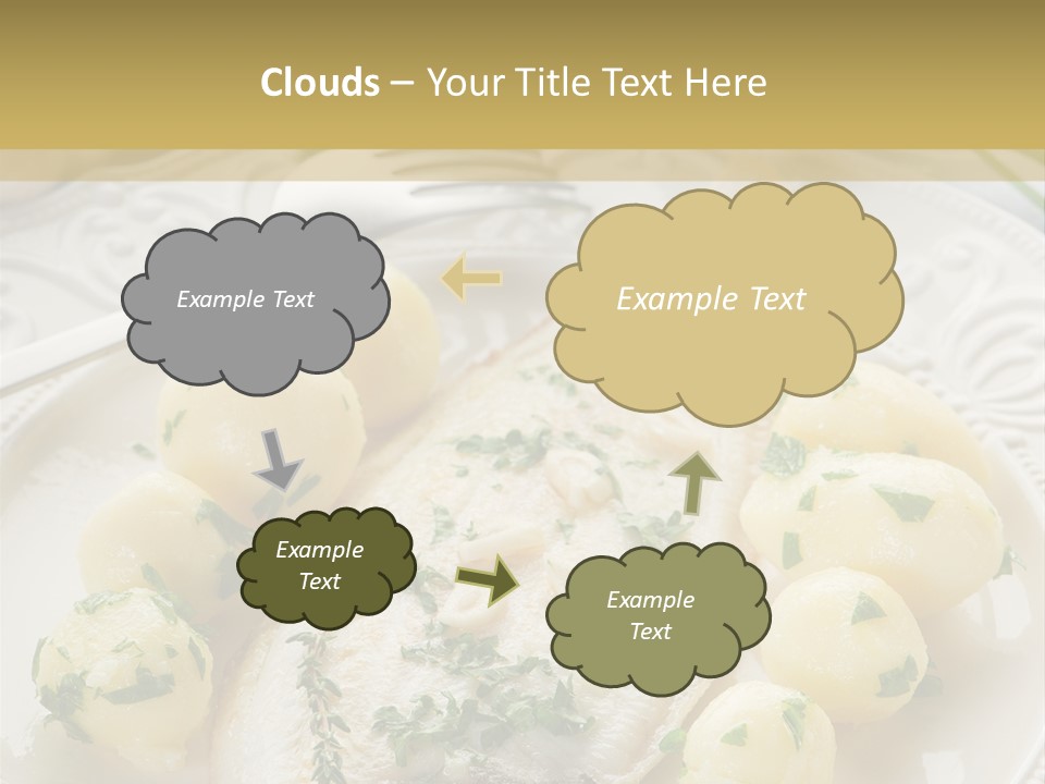 Recipe Sole Healthy PowerPoint Template