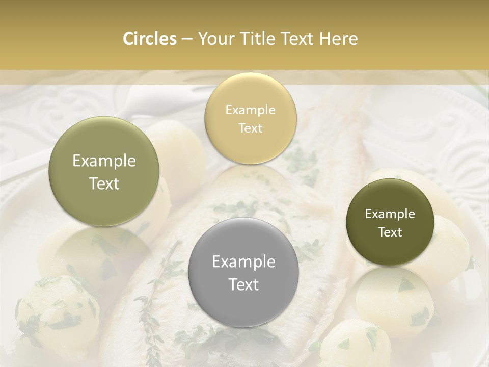 Recipe Sole Healthy PowerPoint Template