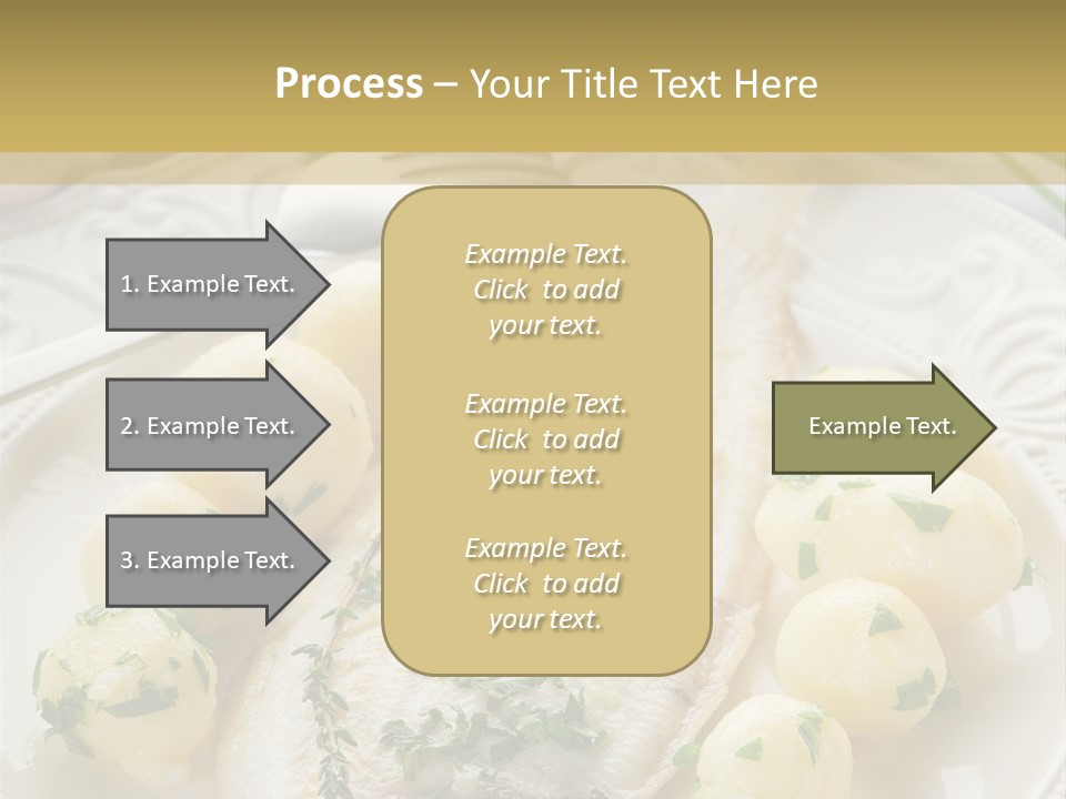 Recipe Sole Healthy PowerPoint Template