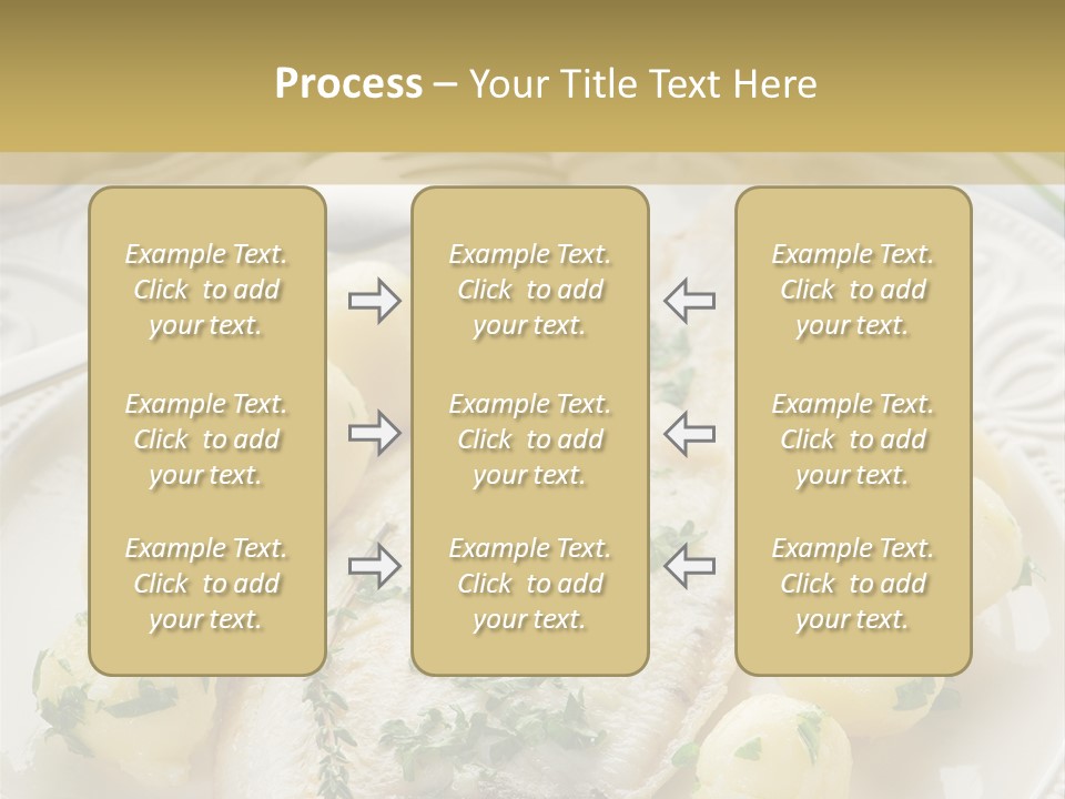 Recipe Sole Healthy PowerPoint Template