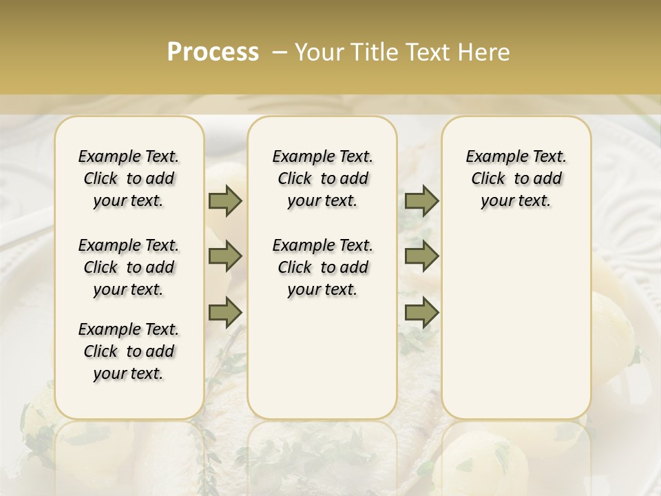 Recipe Sole Healthy PowerPoint Template