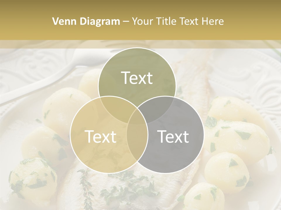 Recipe Sole Healthy PowerPoint Template