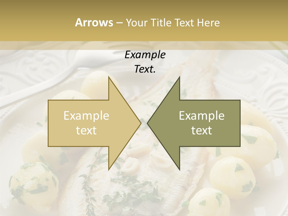 Recipe Sole Healthy PowerPoint Template