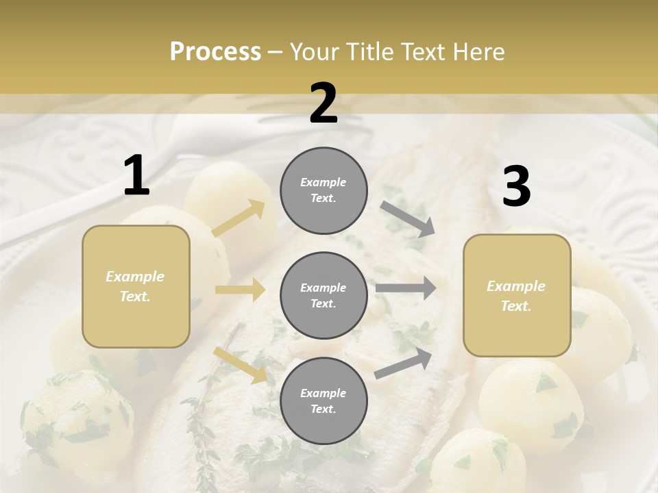 Recipe Sole Healthy PowerPoint Template