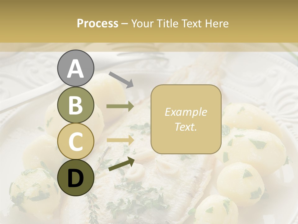 Recipe Sole Healthy PowerPoint Template