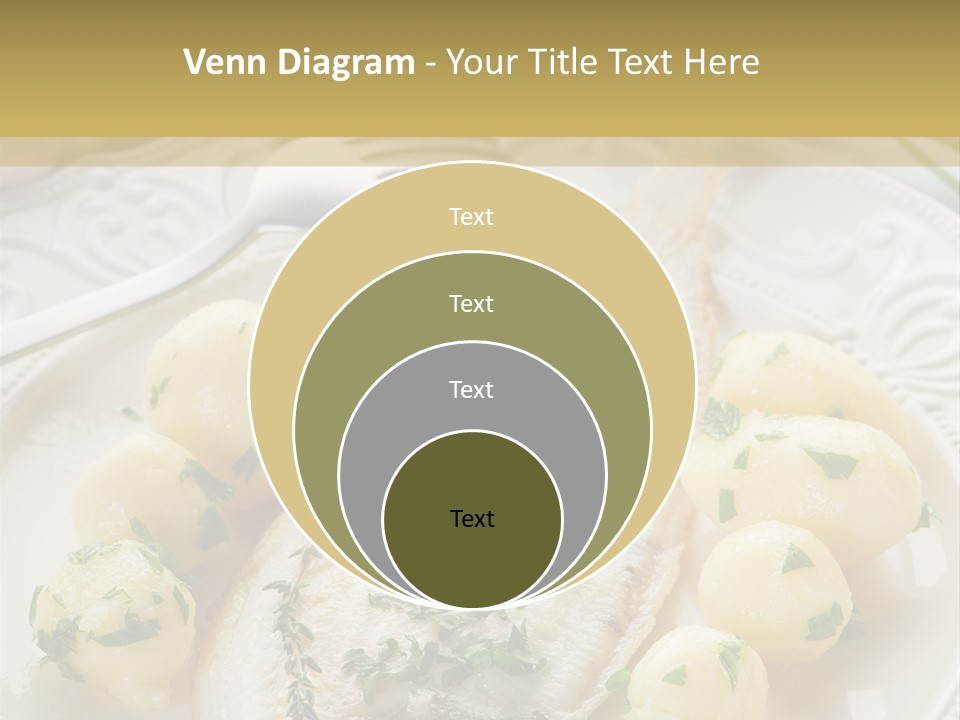 Recipe Sole Healthy PowerPoint Template