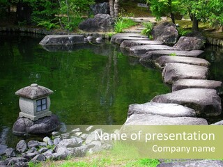 Japanese Wisdom Exotic PowerPoint Template